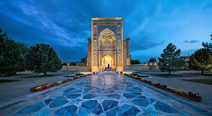 Gur-e-Amir Mausoleum, Samarkand
